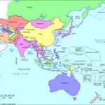 map of Asia Pacific