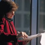woman on phone