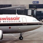Swissair jet