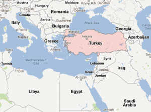 Turkey acts as bridge between east and west