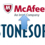 Stonesoft and McAfee logos