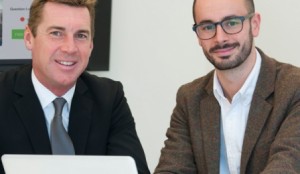Entrepreneur Tim Whitworth and David Dewey of Shortlister.com