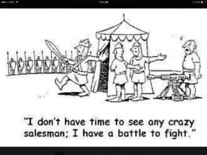 The Machine gun Salesman