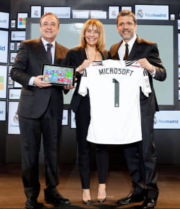 Microsoft and Real Madrid launch partnership
