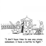 The Dumb Customer or the Unfortunate Salesman?