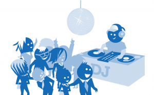 Same DJ every night, but the party is never the same.