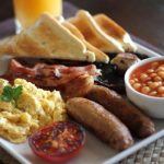 picture of full English breakfast