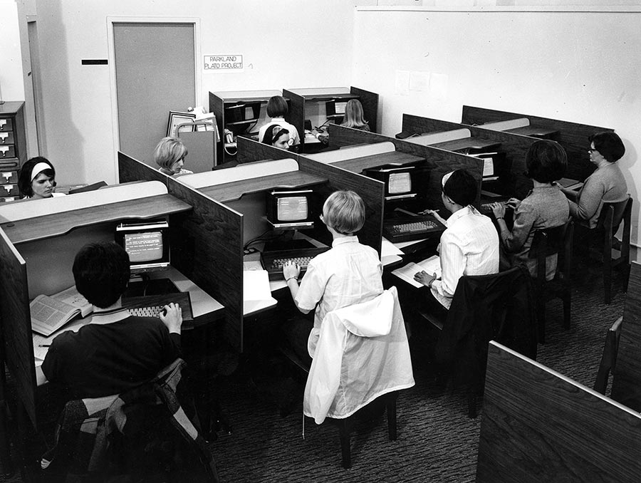 PLATO classroom