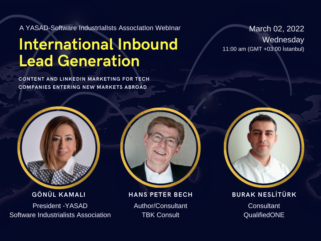Yasad International inbound lead generation webinar